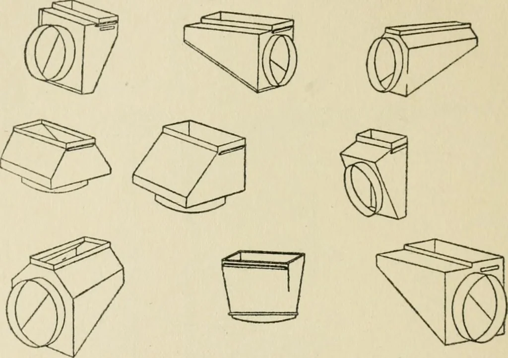 An illustration from Radford's cyclopedia of construction; carpentry, building and architecture. Based on the practical experience of a large staff of experts in actual constrcution work, 1909, leaf 33
