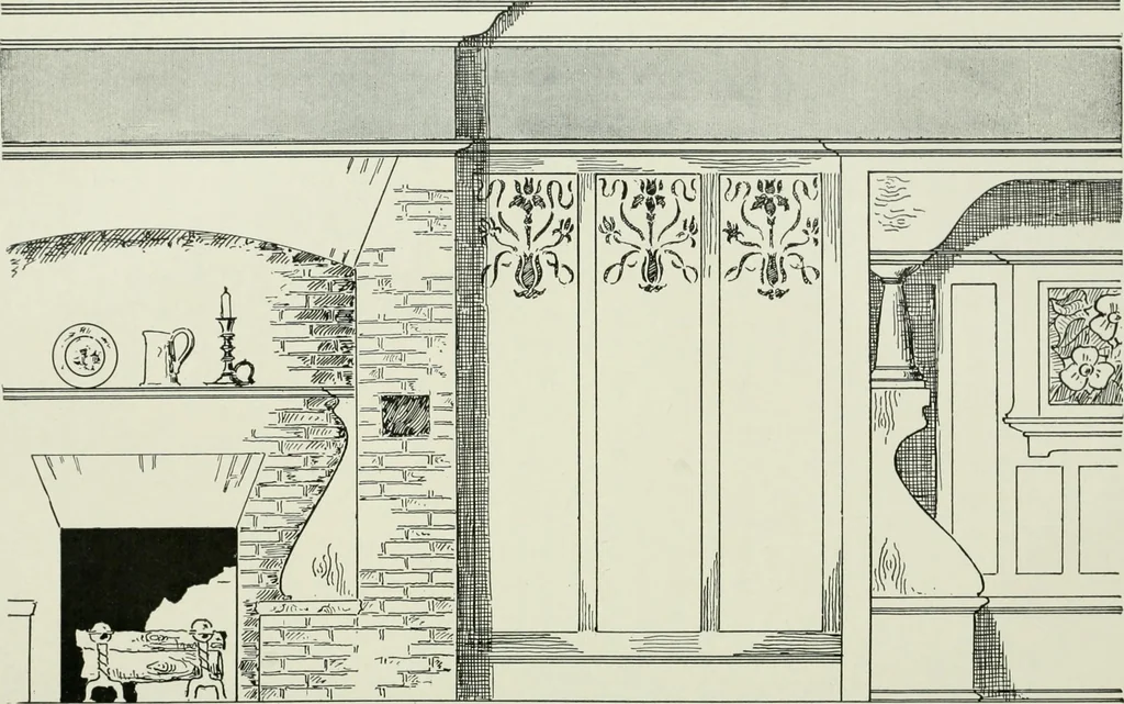 An illustration from Radford's cyclopedia of construction; carpentry, building and architecture. Based on the practical experience of a large staff of experts in actual constrcution work, 1909, leaf 109