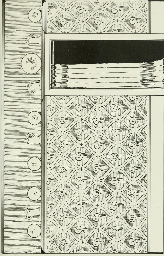 An illustration from Radford's cyclopedia of construction; carpentry, building and architecture. Based on the practical experience of a large staff of experts in actual constrcution work, 1909, leaf 128