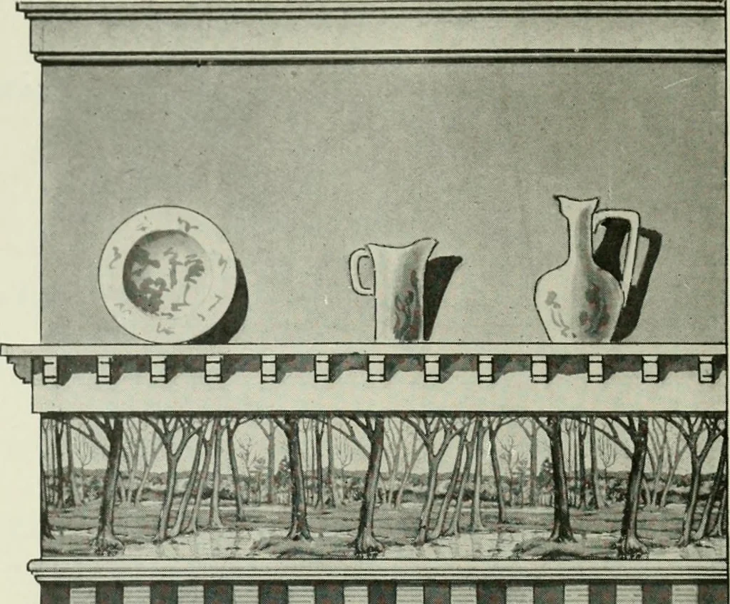 An illustration from Radford's cyclopedia of construction; carpentry, building and architecture. Based on the practical experience of a large staff of experts in actual constrcution work, 1909, leaf 19