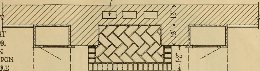 An illustration from Radford’s portfolio of details of building construction; a remarkable and unique collection of full-page plates, accurately drawn and reproduced to exact scale. Complete details for every style of interior trim, including special built-in features., 1911, leaf 100