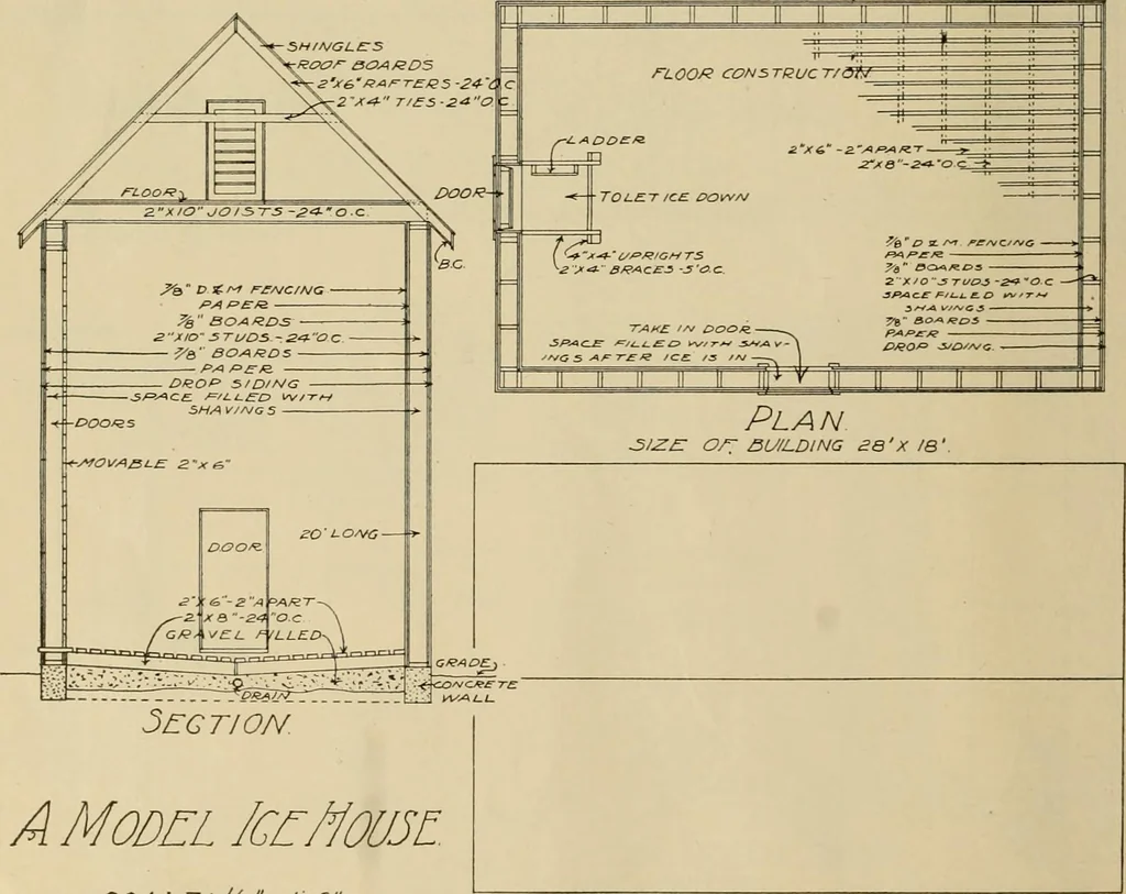 An illustration from Radford’s portfolio of details of building construction; a remarkable and unique collection of full-page plates, accurately drawn and reproduced to exact scale. Complete details for every style of interior trim, including special built-in features., 1911, leaf 117