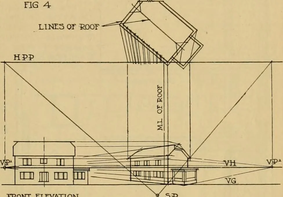 An illustration from Radford’s portfolio of details of building construction; a remarkable and unique collection of full-page plates, accurately drawn and reproduced to exact scale. Complete details for every style of interior trim, including special built-in features., 1911, leaf 14
