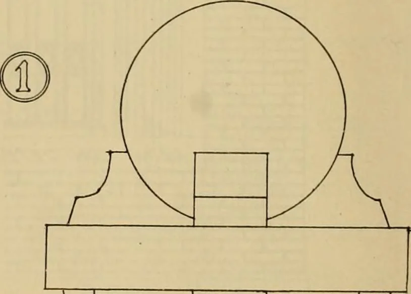 An illustration from Radford’s portfolio of details of building construction; a remarkable and unique collection of full-page plates, accurately drawn and reproduced to exact scale. Complete details for every style of interior trim, including special built-in features., 1911, leaf 51