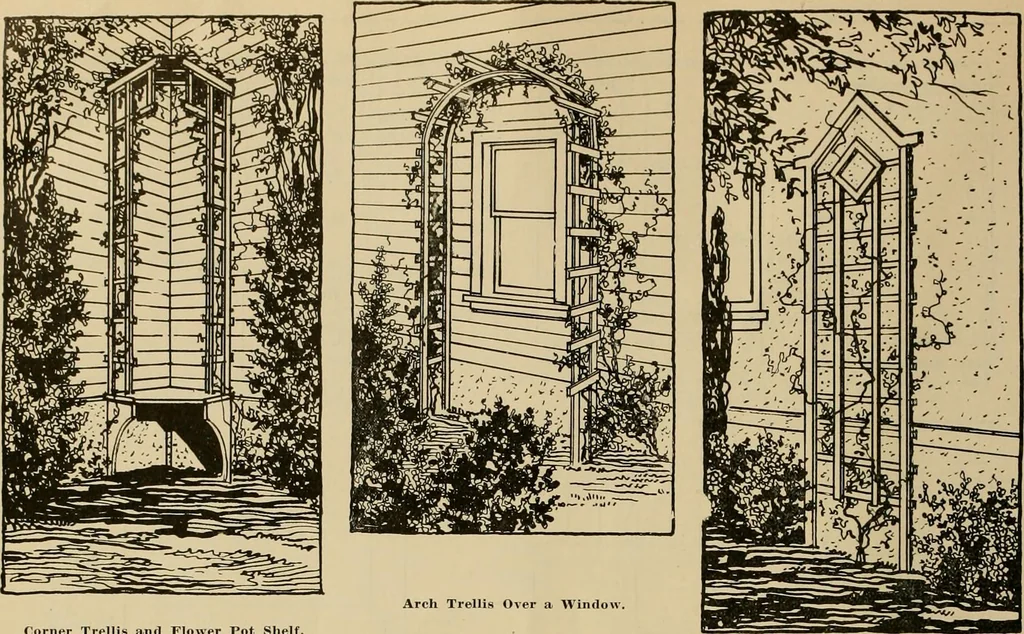 An illustration from Radford’s portfolio of details of building construction; a remarkable and unique collection of full-page plates, accurately drawn and reproduced to exact scale. Complete details for every style of interior trim, including special built-in features., 1911, leaf 53