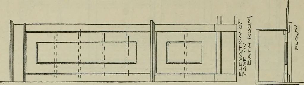 An illustration from Radford's portfolio of details of building construction : a remarkable and unique collection of full-page plates, accurately drawn and reproduced to exact scale ..., 1911, leaf 111