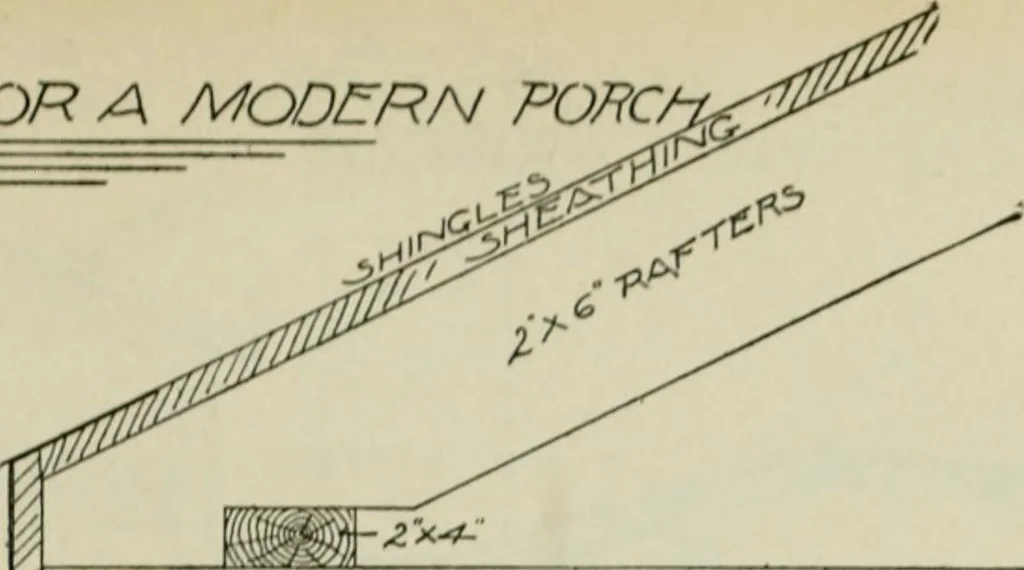An illustration from Radford's portfolio of details of building construction : a remarkable and unique collection of full-page plates, accurately drawn and reproduced to exact scale ..., 1911, leaf 138