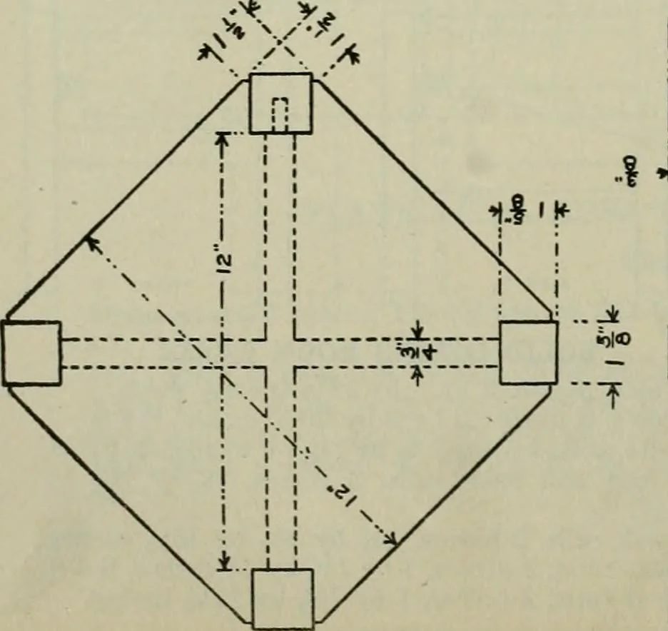 An illustration from Radford's portfolio of details of building construction : a remarkable and unique collection of full-page plates, accurately drawn and reproduced to exact scale ..., 1911, leaf 159