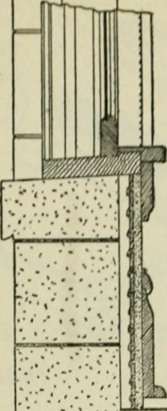 An illustration from Radford's portfolio of details of building construction : a remarkable and unique collection of full-page plates, accurately drawn and reproduced to exact scale ..., 1911, leaf 170