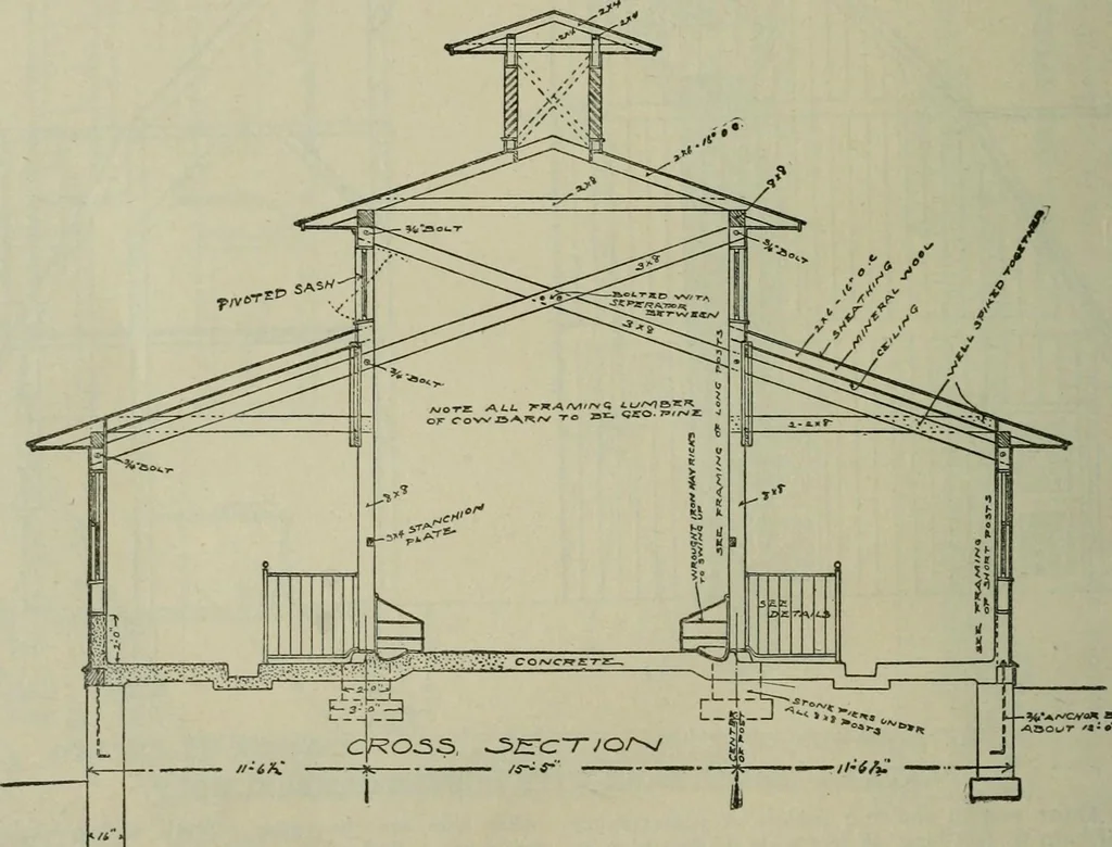 An illustration from Radford's portfolio of details of building construction : a remarkable and unique collection of full-page plates, accurately drawn and reproduced to exact scale ..., 1911, leaf 179