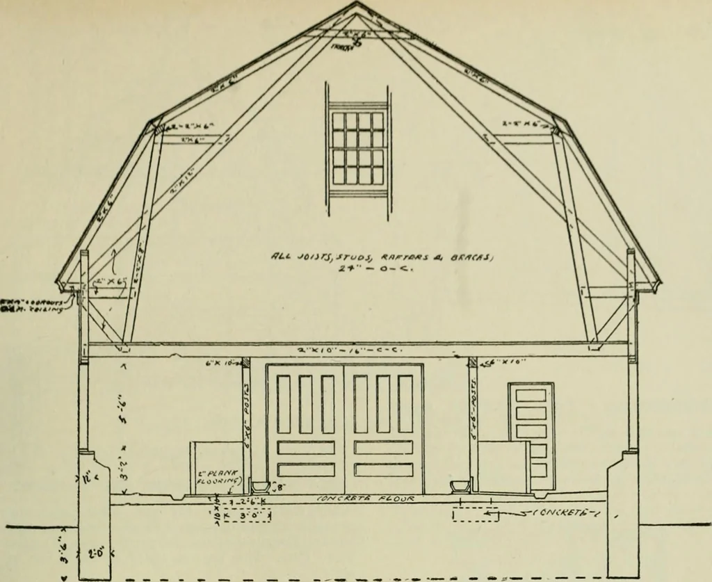 An illustration from Radford's portfolio of details of building construction : a remarkable and unique collection of full-page plates, accurately drawn and reproduced to exact scale ..., 1911, leaf 180