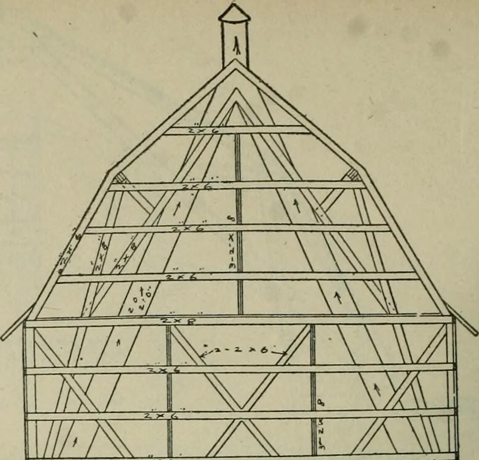 An illustration from Radford's portfolio of details of building construction : a remarkable and unique collection of full-page plates, accurately drawn and reproduced to exact scale ..., 1911, leaf 181