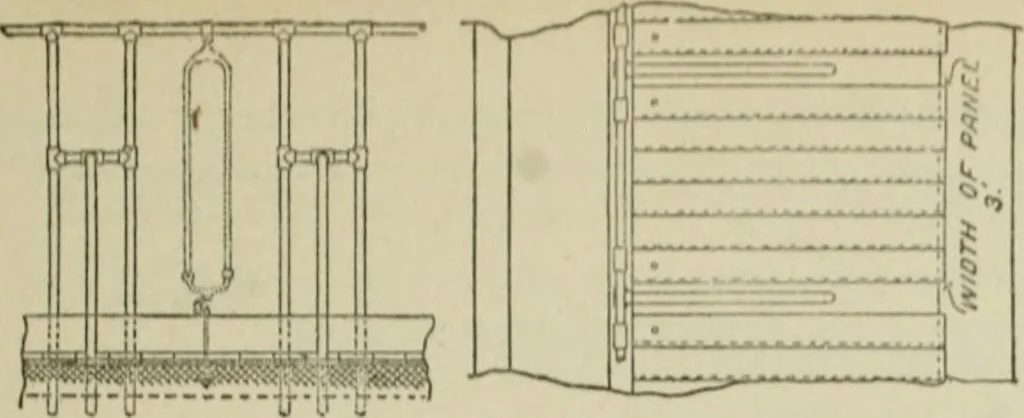An illustration from Radford's portfolio of details of building construction : a remarkable and unique collection of full-page plates, accurately drawn and reproduced to exact scale ..., 1911, leaf 182