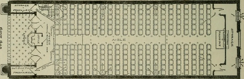 An illustration from Radford's portfolio of details of building construction : a remarkable and unique collection of full-page plates, accurately drawn and reproduced to exact scale ..., 1911, leaf 185