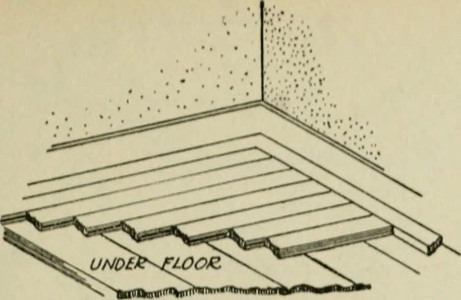 An illustration from Radford's portfolio of details of building construction : a remarkable and unique collection of full-page plates, accurately drawn and reproduced to exact scale ..., 1911, leaf 188