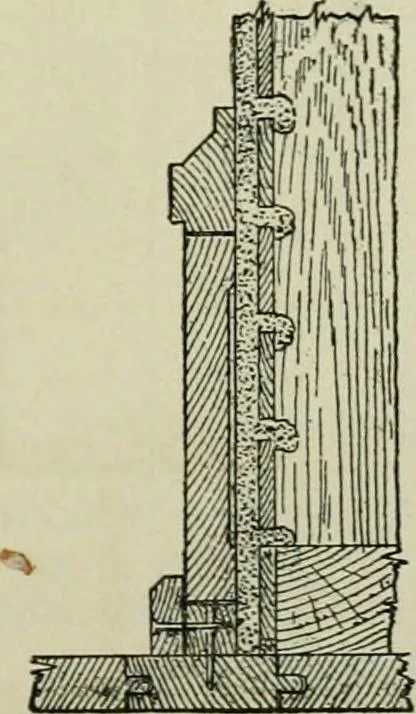 An illustration from Radford's portfolio of details of building construction : a remarkable and unique collection of full-page plates, accurately drawn and reproduced to exact scale ..., 1911, leaf 188
