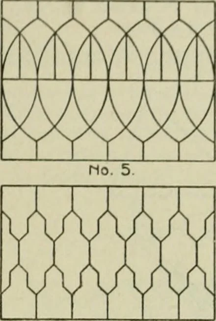 An illustration from Radford's portfolio of details of building construction : a remarkable and unique collection of full-page plates, accurately drawn and reproduced to exact scale ..., 1911, leaf 190