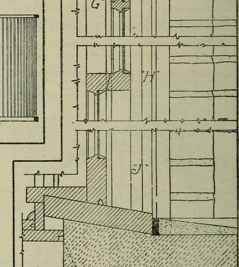 An illustration from Radford's portfolio of details of building construction : a remarkable and unique collection of full-page plates, accurately drawn and reproduced to exact scale ..., 1911, leaf 31