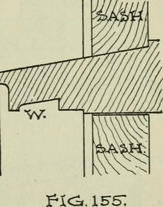 An illustration from Radford's portfolio of details of building construction : a remarkable and unique collection of full-page plates, accurately drawn and reproduced to exact scale ..., 1911, leaf 82
