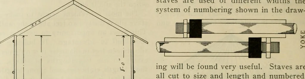 An illustration from Radford's practical barn plans : being a complete collection of practical, economical and common-sense plans of barns, out buildings and stock sheds, 1907, leaf 113