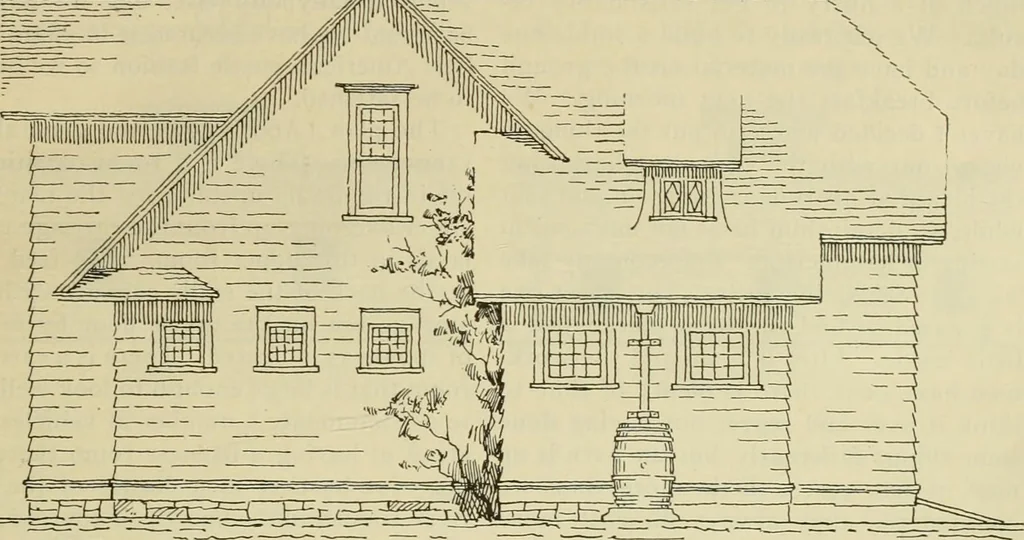 An illustration from Radford's practical barn plans : being a complete collection of practical, economical and common-sense plans of barns, out buildings and stock sheds, 1907, leaf 116