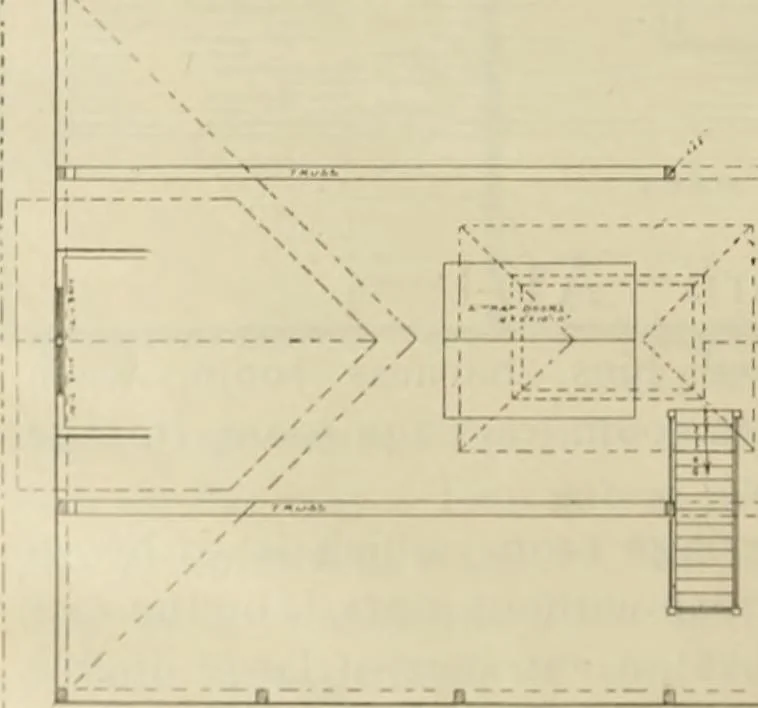 An illustration from Radford's practical barn plans : being a complete collection of practical, economical and common-sense plans of barns, out buildings and stock sheds, 1907, leaf 131