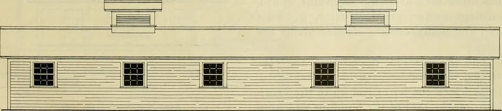 An illustration from Radford's practical barn plans : being a complete collection of practical, economical and common-sense plans of barns, out buildings and stock sheds, 1907, leaf 150