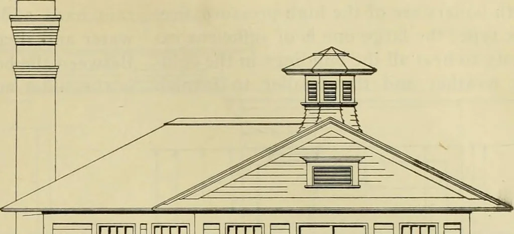 An illustration from Radford's practical barn plans : being a complete collection of practical, economical and common-sense plans of barns, out buildings and stock sheds, 1907, leaf 152