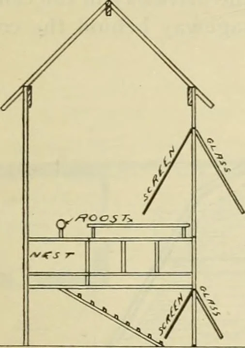 An illustration from Radford's practical barn plans : being a complete collection of practical, economical and common-sense plans of barns, out buildings and stock sheds, 1907, leaf 38