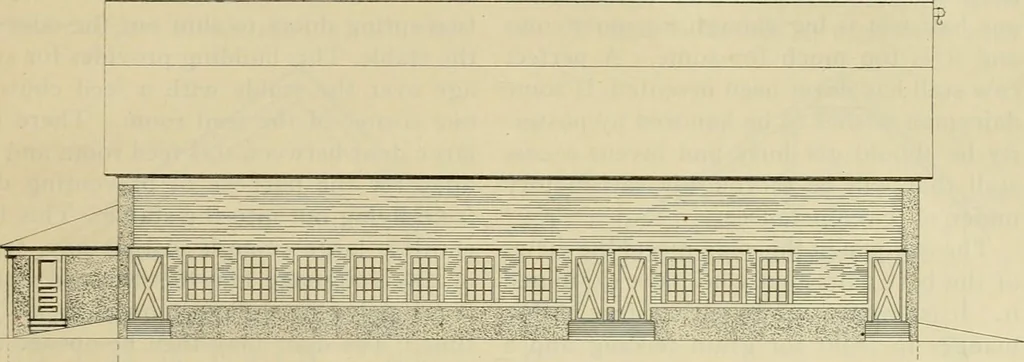 An illustration from Radford's practical barn plans : being a complete collection of practical, economical and common-sense plans of barns, out buildings and stock sheds, 1907, leaf 40