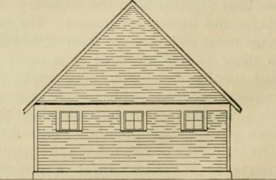 An illustration from Radford's practical barn plans : being a complete collection of practical, economical and common-sense plans of barns, out buildings and stock sheds, 1907, leaf 55