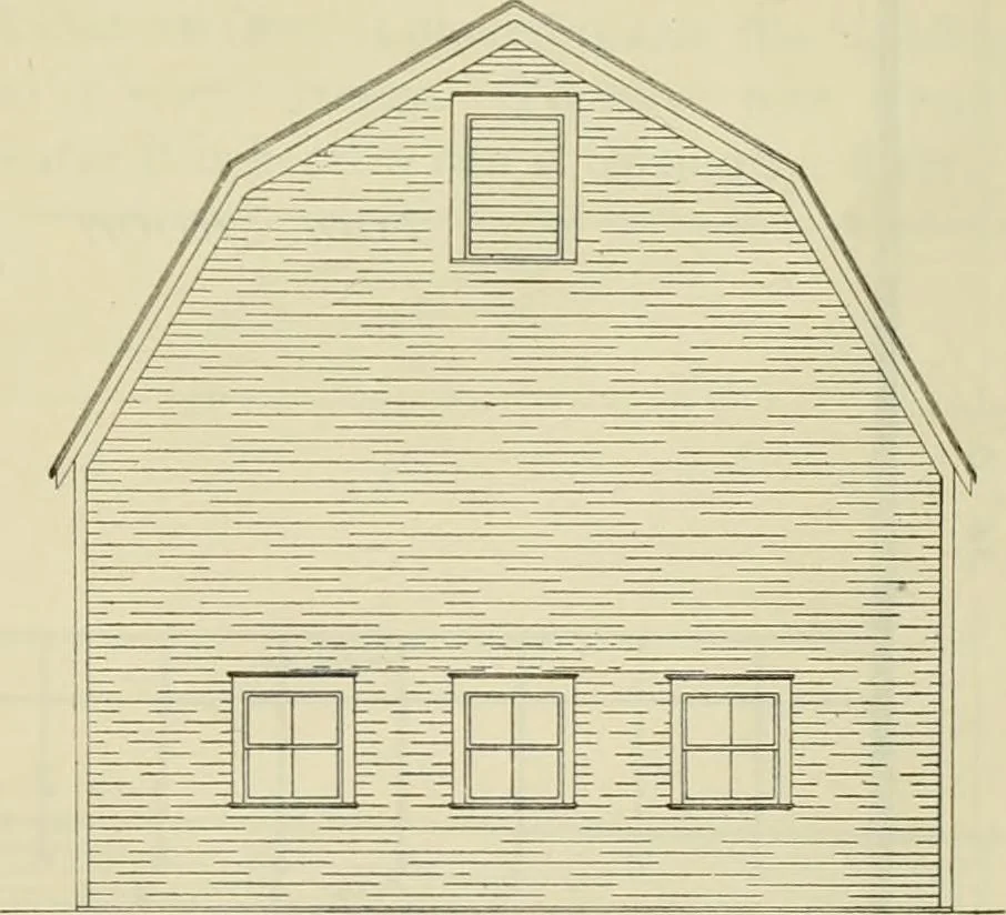 An illustration from Radford's practical barn plans : being a complete collection of practical, economical and common-sense plans of barns, out buildings and stock sheds, 1907, leaf 56