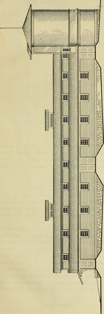 An illustration from Radford's practical barn plans : being a complete collection of practical, economical and common-sense plans of barns, out buildings and stock sheds, 1907, leaf 62