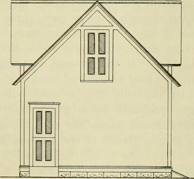 An illustration from Radford's practical barn plans : being a complete collection of practical, economical and common-sense plans of barns, out buildings and stock sheds, 1907, leaf 72