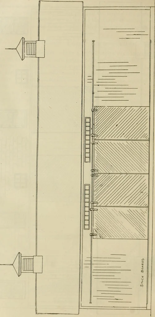 An illustration from Radford's practical barn plans : being a complete collection of practical, economical and common-sense plans of barns, out buildings and stock sheds, 1907, leaf 81