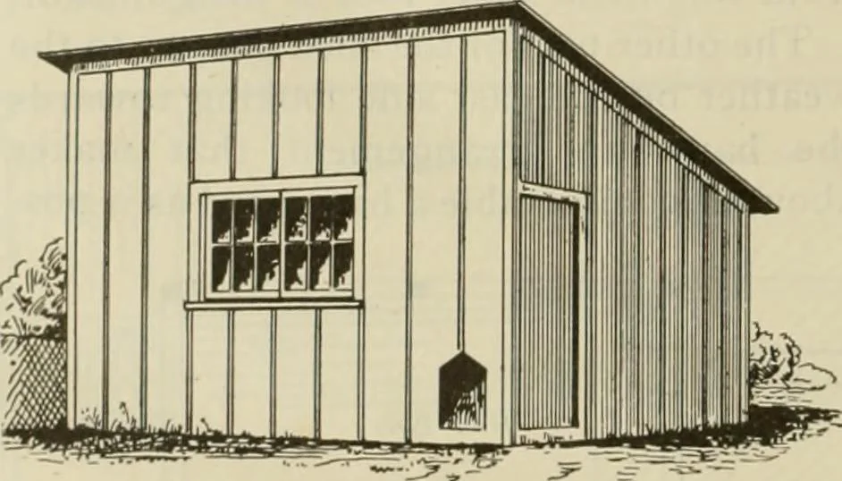 An illustration from Radford's practical barn plans : being a complete collection of practical, economical and common-sense plans of barns, out buildings and stock sheds, 1907, leaf 89