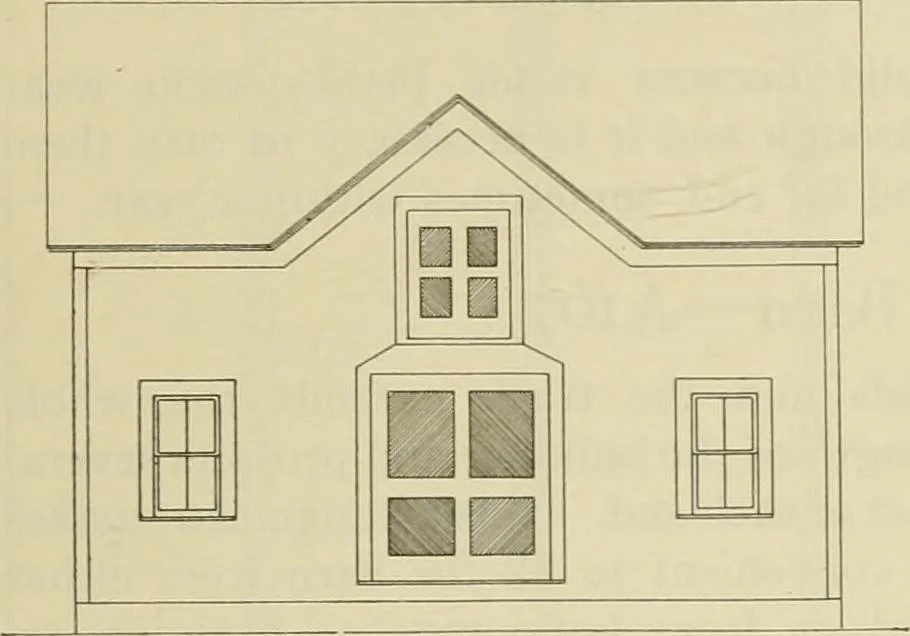An illustration from Radford's practical barn plans : being a complete collection of practical, economical and common-sense plans of barns, out buildings and stock sheds, 1907, leaf 92