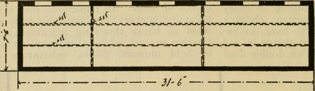 An illustration from Radford's practical barn plans : being a complete collection of practical, economical and common-sense plans of barns, out buildings and stock sheds :: :: ::, 1909, leaf 163