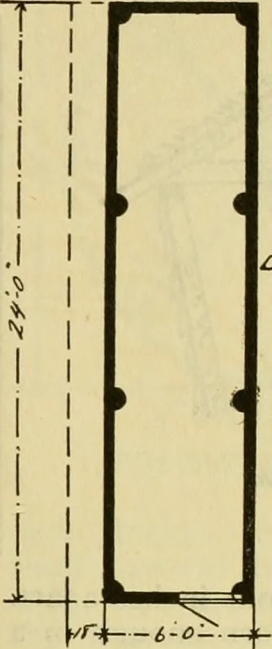 An illustration from Radford's practical barn plans : being a complete collection of practical, economical and common-sense plans of barns, out buildings and stock sheds :: :: ::, 1909, leaf 166