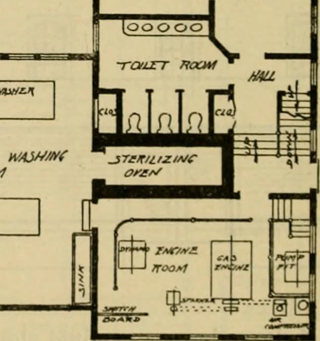 An illustration from Radford's practical barn plans : being a complete collection of practical, economical and common-sense plans of barns, out buildings and stock sheds :: :: ::, 1909, leaf 41
