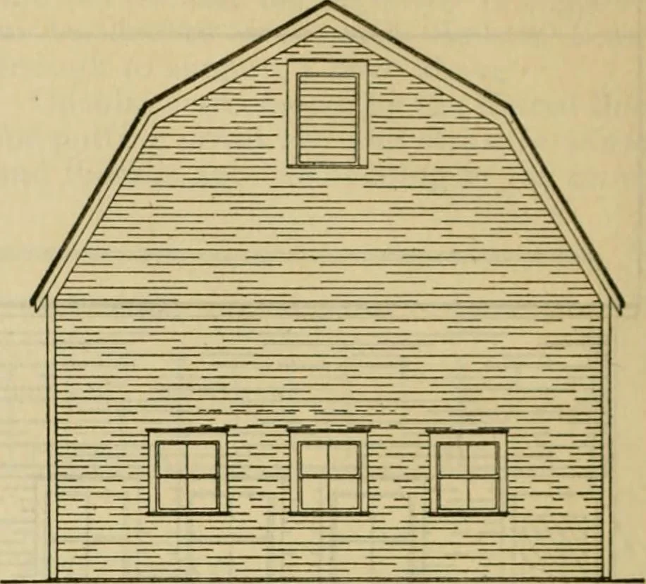 An illustration from Radford's practical barn plans : being a complete collection of practical, economical and common-sense plans of barns, out buildings and stock sheds :: :: ::, 1909, leaf 73
