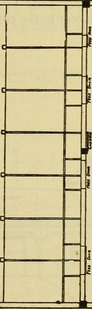 An illustration from Radford's practical barn plans : being a complete collection of practical, economical and common-sense plans of barns, out buildings and stock sheds :: :: ::, 1909, leaf 76