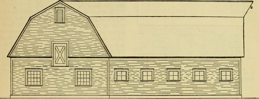 An illustration from Radford's practical barn plans : being a complete collection of practical, economical and common-sense plans of barns, out buildings and stock sheds :: :: ::, 1909, leaf 92