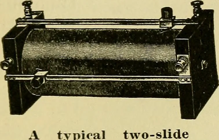 An illustration from Radio for everybody; being a popular guide to practical radio-phone reception and transmission and to the dot-and-dash reception and transmission of the radio telegraph, for the layman who wants to apply radio for his pleasure and profit without going into the special theories and the intricacies of the art, 1922, leaf 136