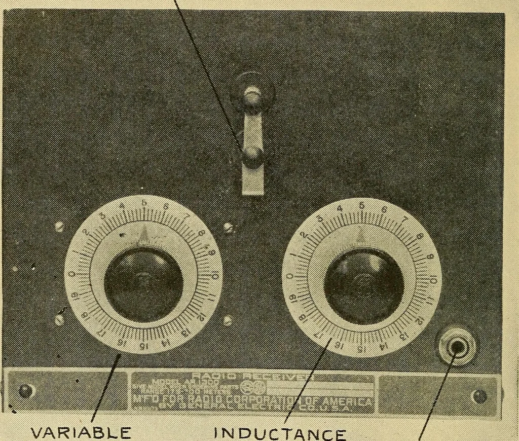 An illustration from Radio for everybody; being a popular guide to practical radio-phone reception and transmission and to the dot-and-dash reception and transmission of the radio telegraph, for the layman who wants to apply radio for his pleasure and profit without going into the special theories and the intricacies of the art, 1922, leaf 147