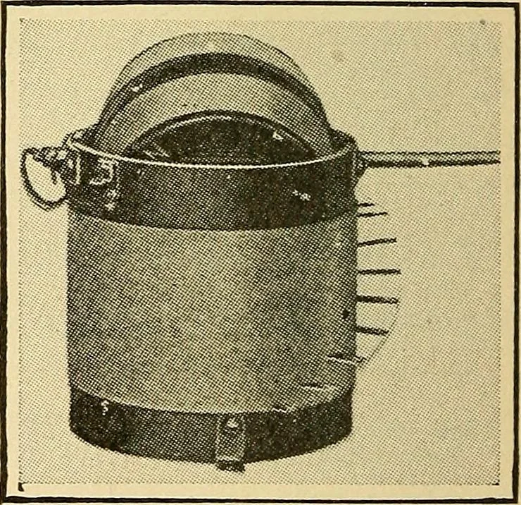 An illustration from Radio for everybody; being a popular guide to practical radio-phone reception and transmission and to the dot-and-dash reception and transmission of the radio telegraph, for the layman who wants to apply radio for his pleasure and profit without going into the special theories and the intricacies of the art, 1922, leaf 149