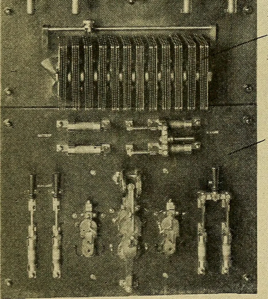 An illustration from Radio for everybody; being a popular guide to practical radio-phone reception and transmission and to the dot-and-dash reception and transmission of the radio telegraph, for the layman who wants to apply radio for his pleasure and profit without going into the special theories and the intricacies of the art, 1922, leaf 240
