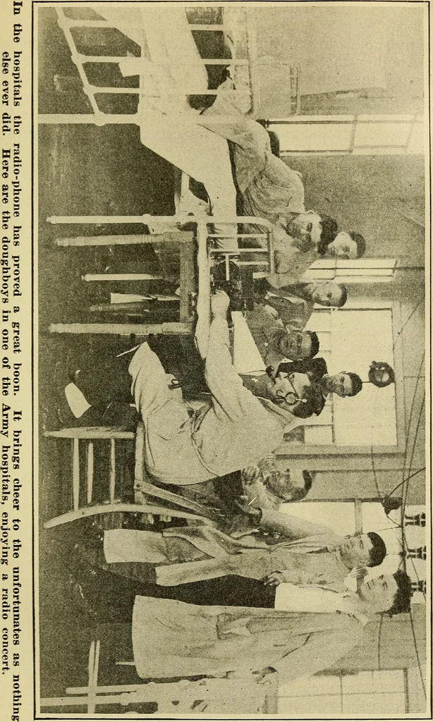 An illustration from Radio for everybody; being a popular guide to practical radio-phone reception and transmission and to the dot-and-dash reception and transmission of the radio telegraph, for the layman who wants to apply radio for his pleasure and profit without going into the special theories and the intricacies of the art, 1922, leaf 270