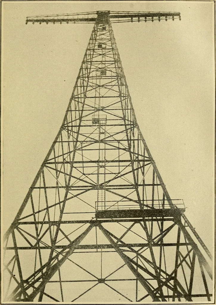 An illustration from Radio for everybody; being a popular guide to practical radio-phone reception and transmission and to the dot-and-dash reception and transmission of the radio telegraph, for the layman who wants to apply radio for his pleasure and profit without going into the special theories and the intricacies of the art, 1922, leaf 290