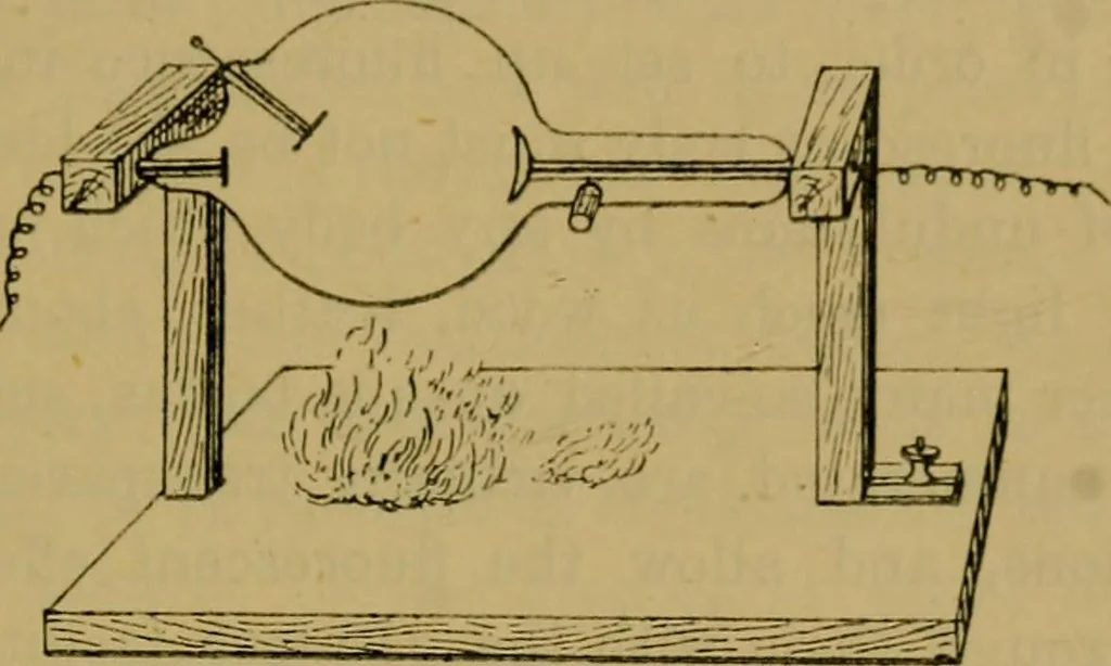 An illustration from Radiography and the 'X' rays in practice and theory : with constructional manipulatory details, 1898, leaf 30